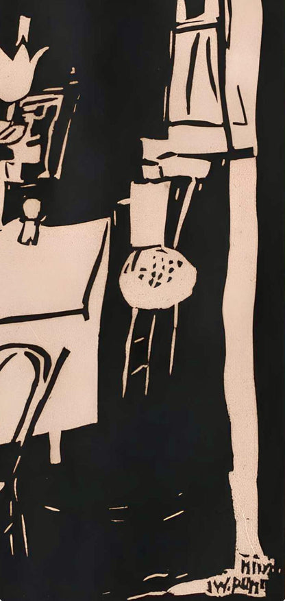 Jean Pougny, Composition, Pougny, Dix Linogravures Originales, 1914-1920, Linocut