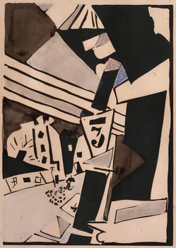 Jean Pougny, Composition, Pougny, Dix Linogravures Originales, 1914-1920, Linocut