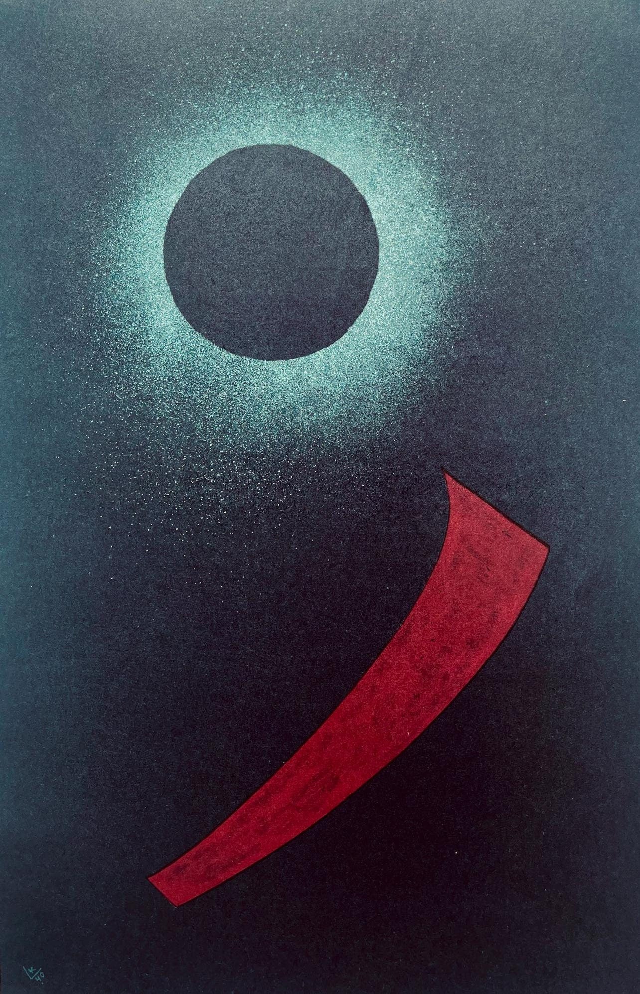 Wassily Kandinsky, Composition, Derrire Le Miroir, Lithograph