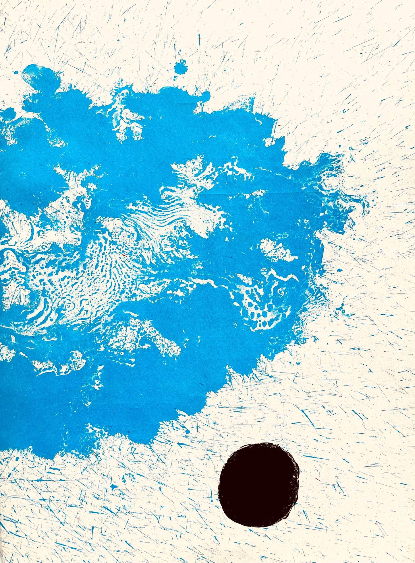 Joan Mir, Composition (Mourlot 297), Derrire Le Miroir, Lithograph