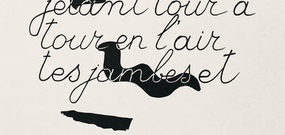 Georges Braque, Composition, Derrire Le Miroir, Lithograph