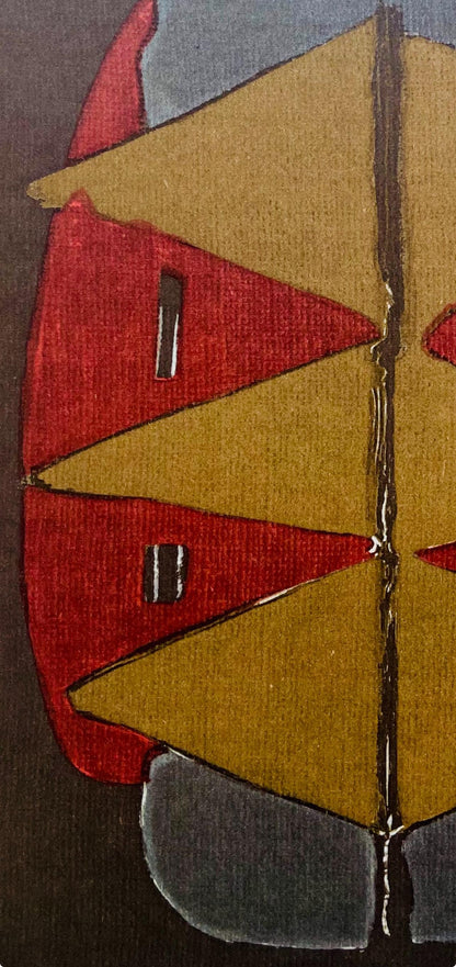 Georges Braque, Composition, Derrire Le Miroir, Lithograph