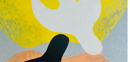 Georges Braque, Composition, Derrire Le Miroir, Lithograph