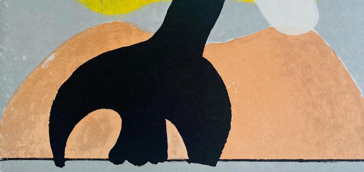 Georges Braque, Composition, Derrire Le Miroir, Lithograph