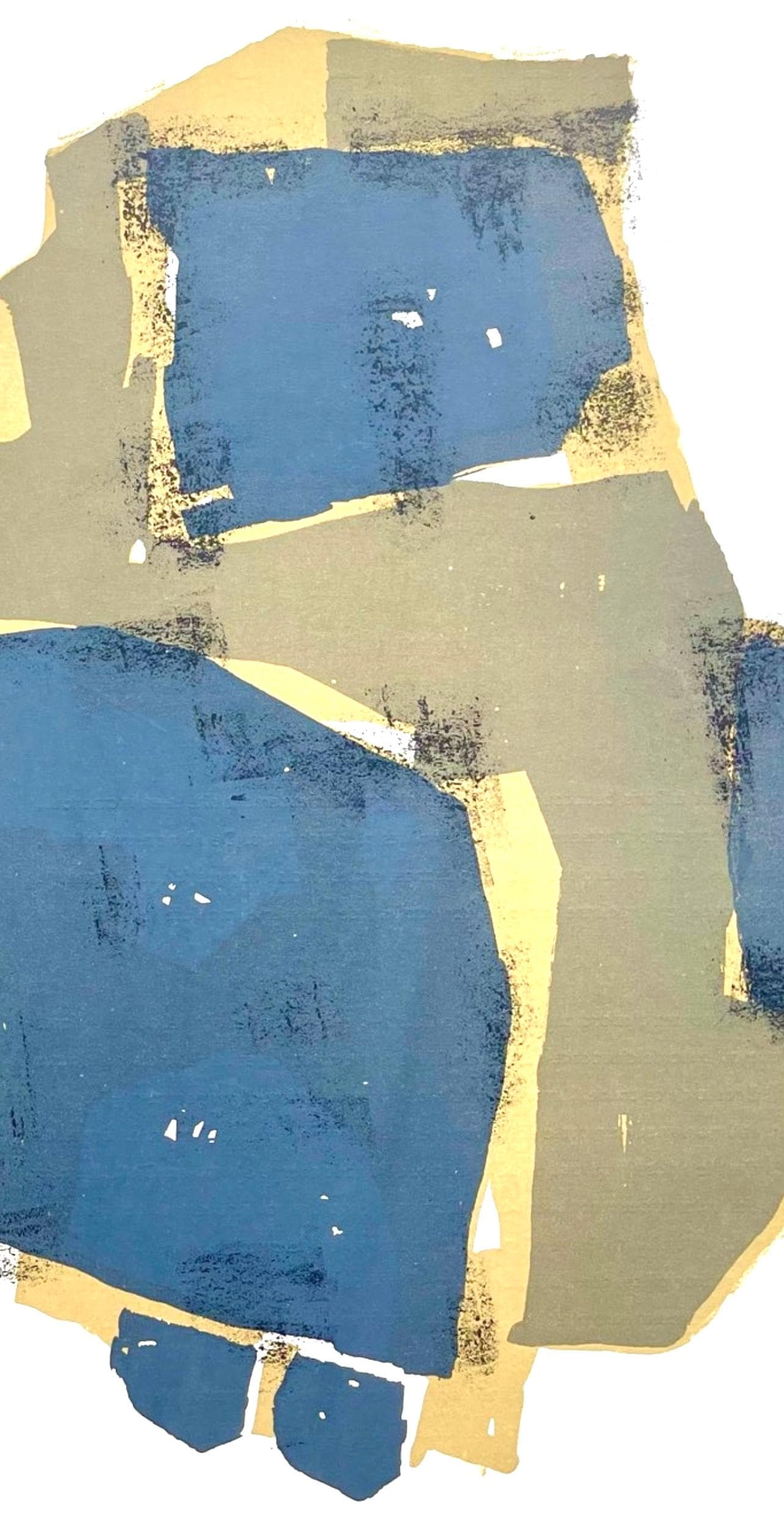 Raoul Ubac, Composition, Derrire Le Miroir, Lithograph