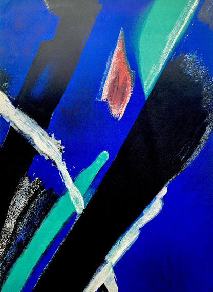 Jean Bazaine, Composition, Derrire Le Miroir, Lithograph