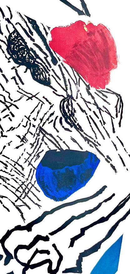 Jean Bazaine, Composition, Derrire Le Miroir, Lithograph