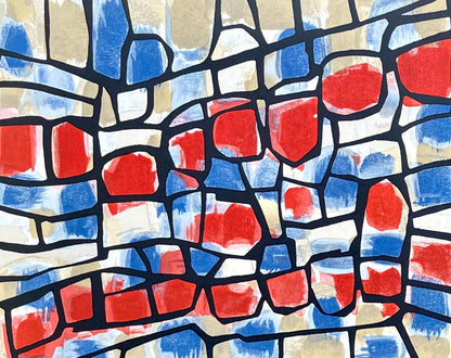 Raoul Ubac, Composition, Derrire Le Miroir, Lithograph