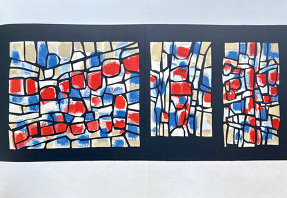 Raoul Ubac, Composition, Derrire Le Miroir, Lithograph