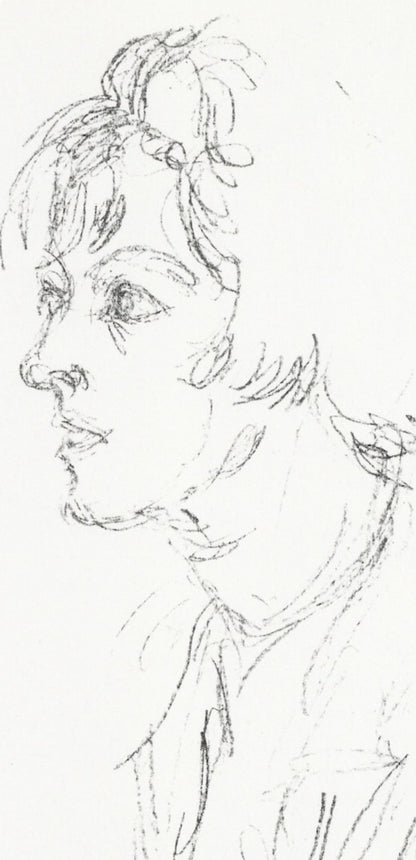 Alberto Giacometti, Composition, Derrire Le Miroir, Lithograph