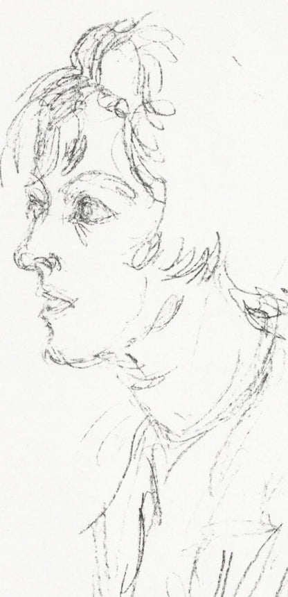 Alberto Giacometti, Composition, Derrire Le Miroir, Lithograph