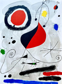 Joan Mir, Composition (Cramer 89), Derrire Le Miroir, Lithograph