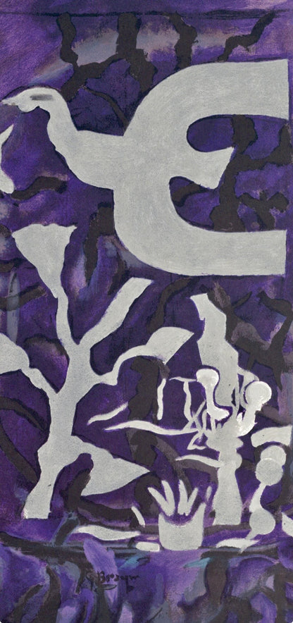 Georges Braque, Composition, Derrire Le Miroir, Lithograph
