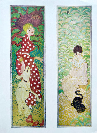 Pierre Bonnard, Composition, Derrire Le Miroir, Lithograph