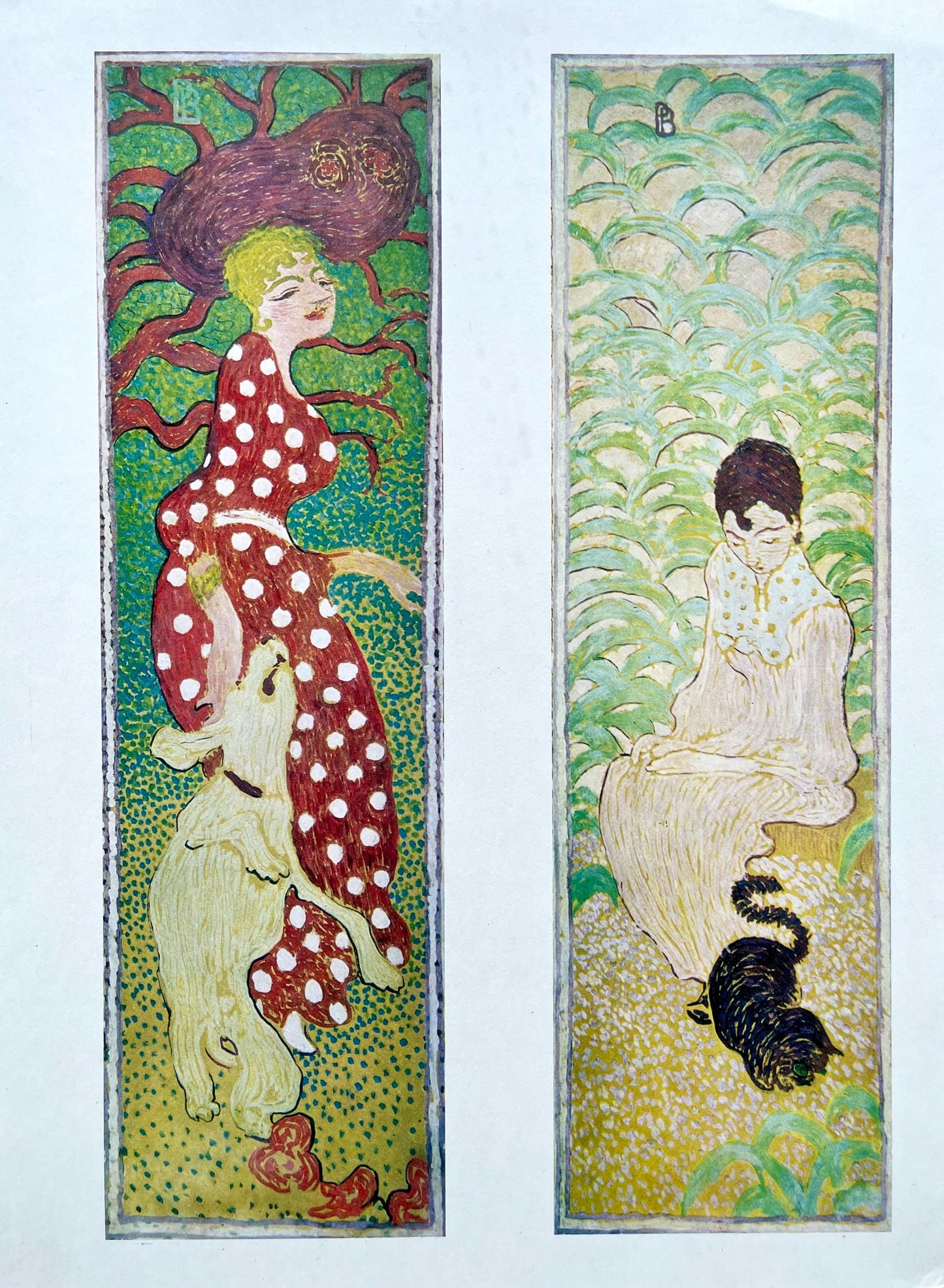 Pierre Bonnard, Composition, Derrire Le Miroir, Lithograph