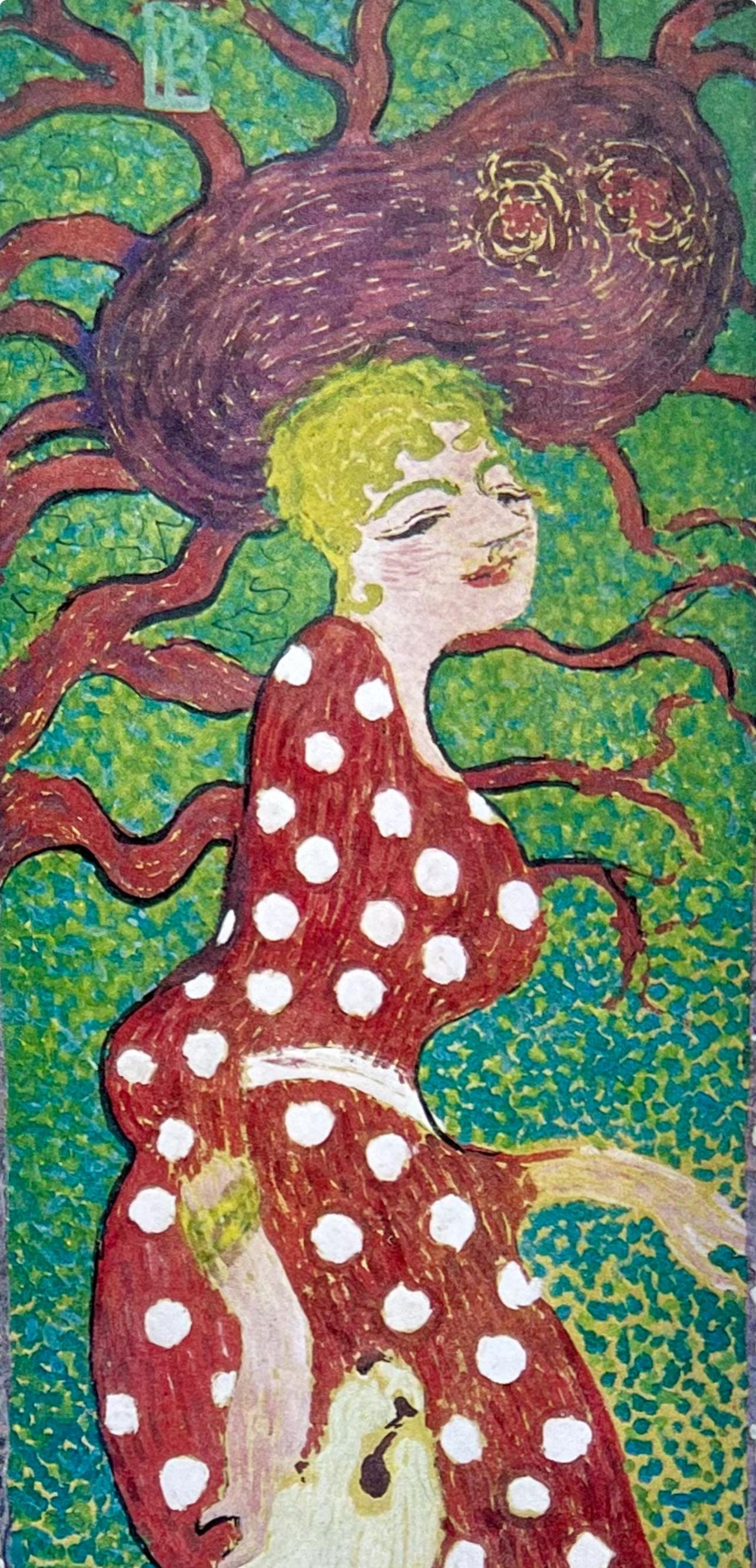 Pierre Bonnard, Composition, Derrire Le Miroir, Lithograph