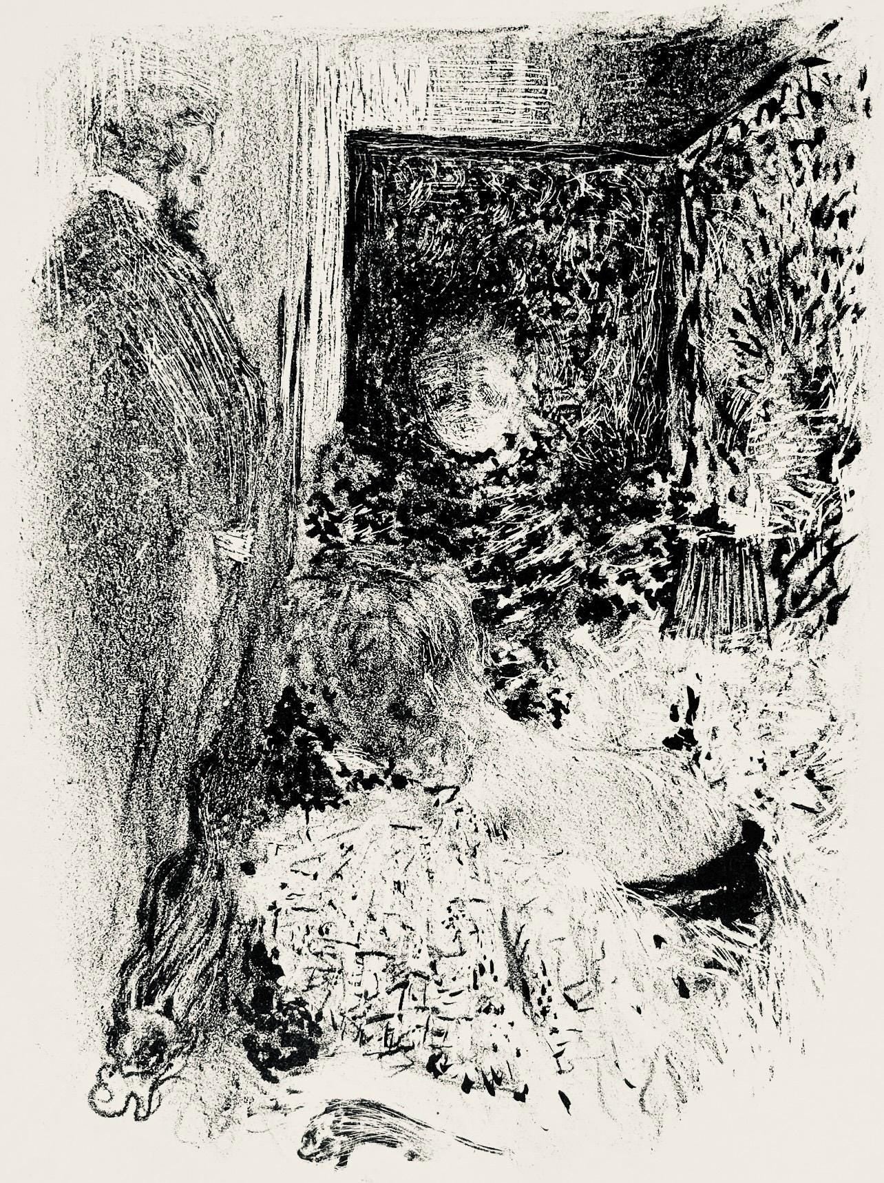 Douard Vuillard, Intimite, Derrire Le Miroir, Lithograph