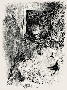 Douard Vuillard, Intimite, Derrire Le Miroir, Lithograph