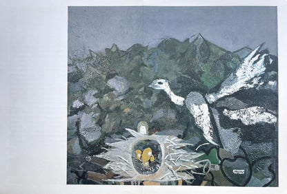 Georges Braque, Le Nid Dans Le Feuillage, Lhommage Georges Braque, Derrire Le Miroir, Lithograph