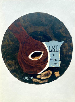 Georges Braque, Composition, Derrire Le Miroir, Lithograph