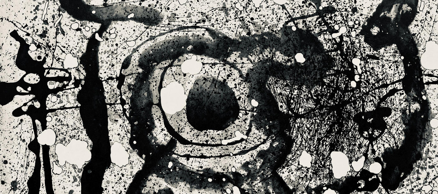 Joan Mir, Composition (Dupin 279), Derrire Le Miroir, Lithograph