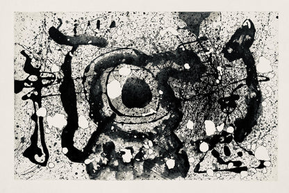 Joan Mir, Composition (Dupin 279), Derrire Le Miroir, Lithograph