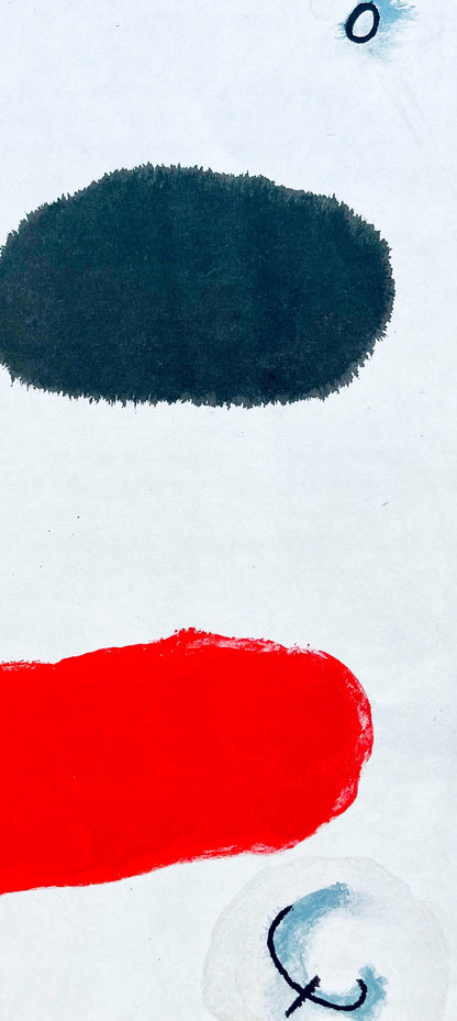 Joan Mir, Composition, Derrire Le Miroir, Lithograph