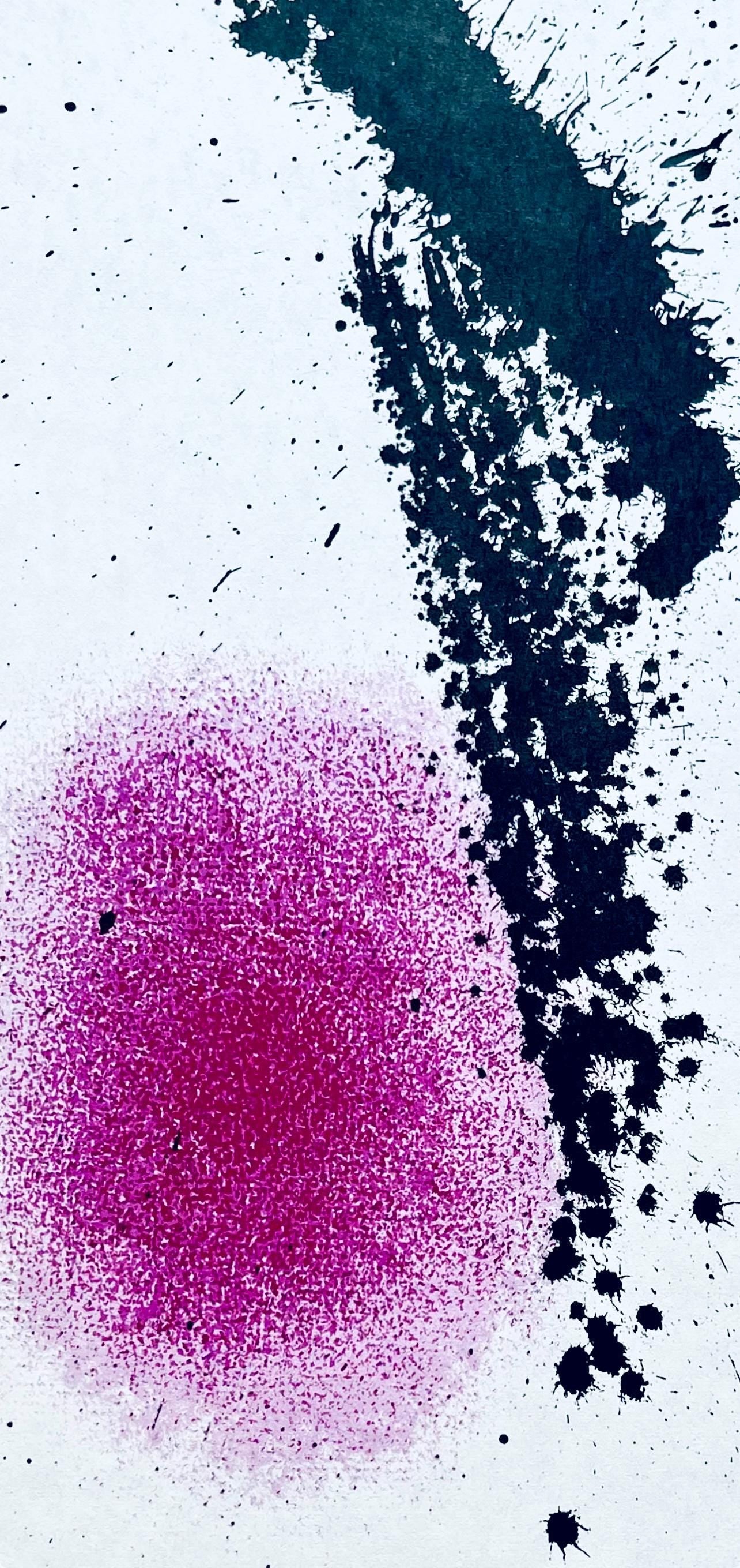 Joan Mir, Composition, Derrire Le Miroir, Lithograph