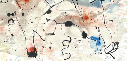 Joan Mir, Composition, Derrire Le Miroir, Lithograph