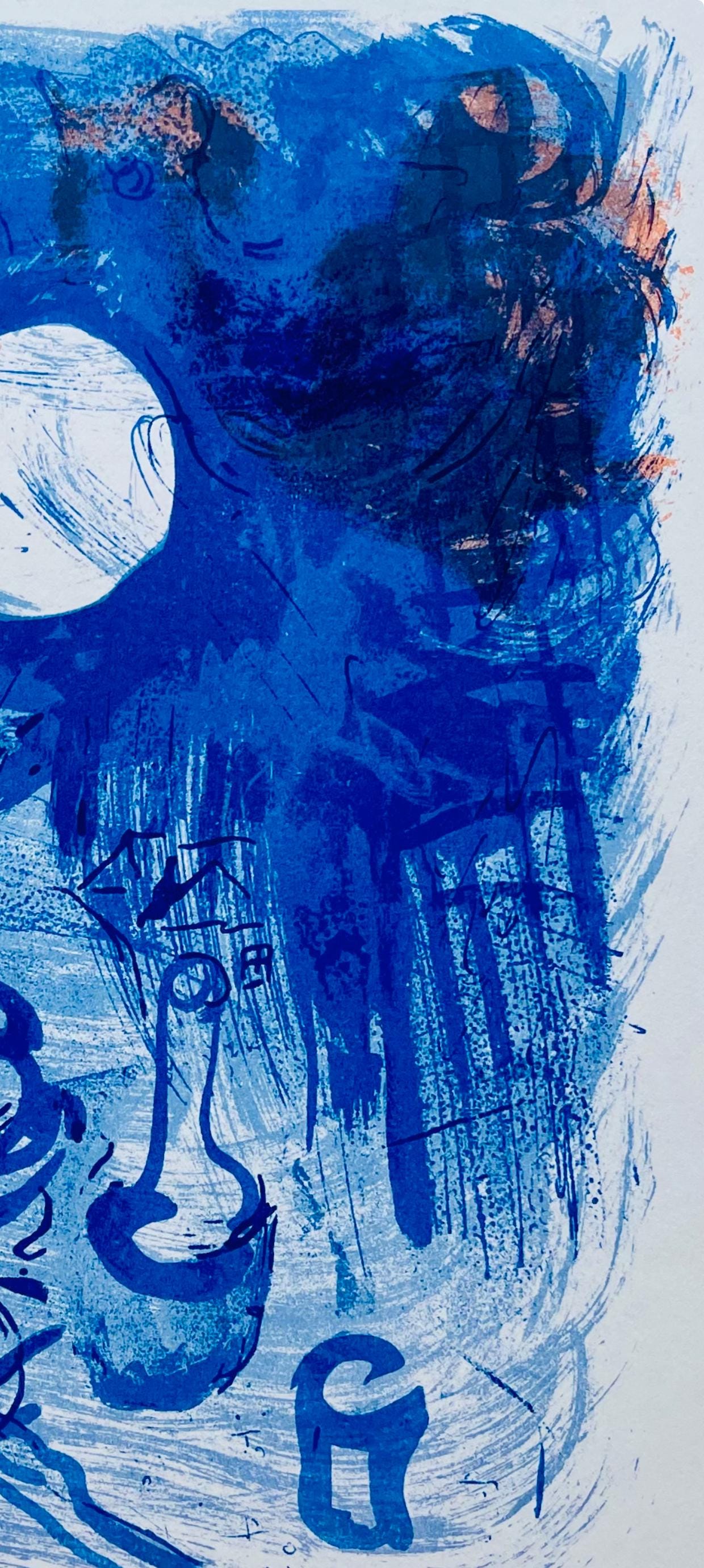 Marc Chagall, Composition (Cramer 33; Mourlot 206), Derrire Le Miroir, Lithograph