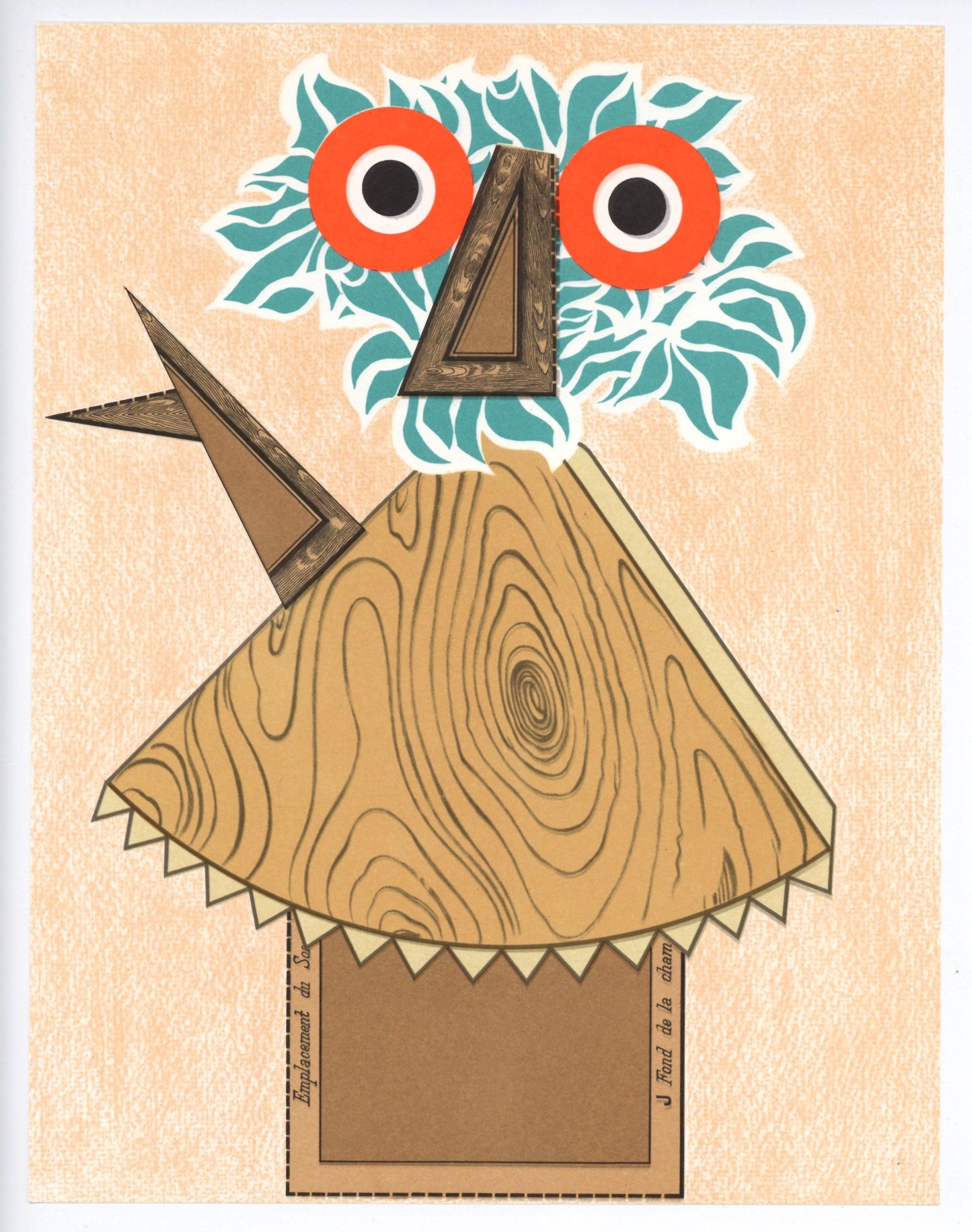 Enrico Baj, Composition, Xxe Sicle, Lithograph