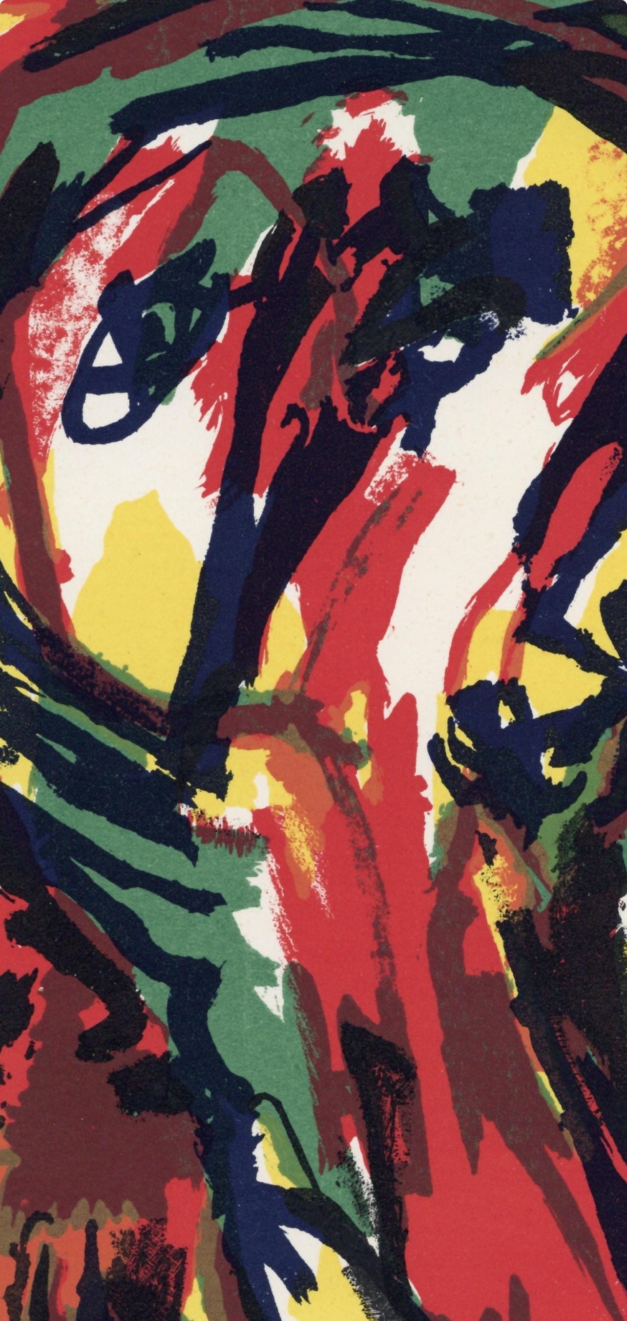 Karel Appel, Pons, Paris, Xxe Sicle, Lithograph