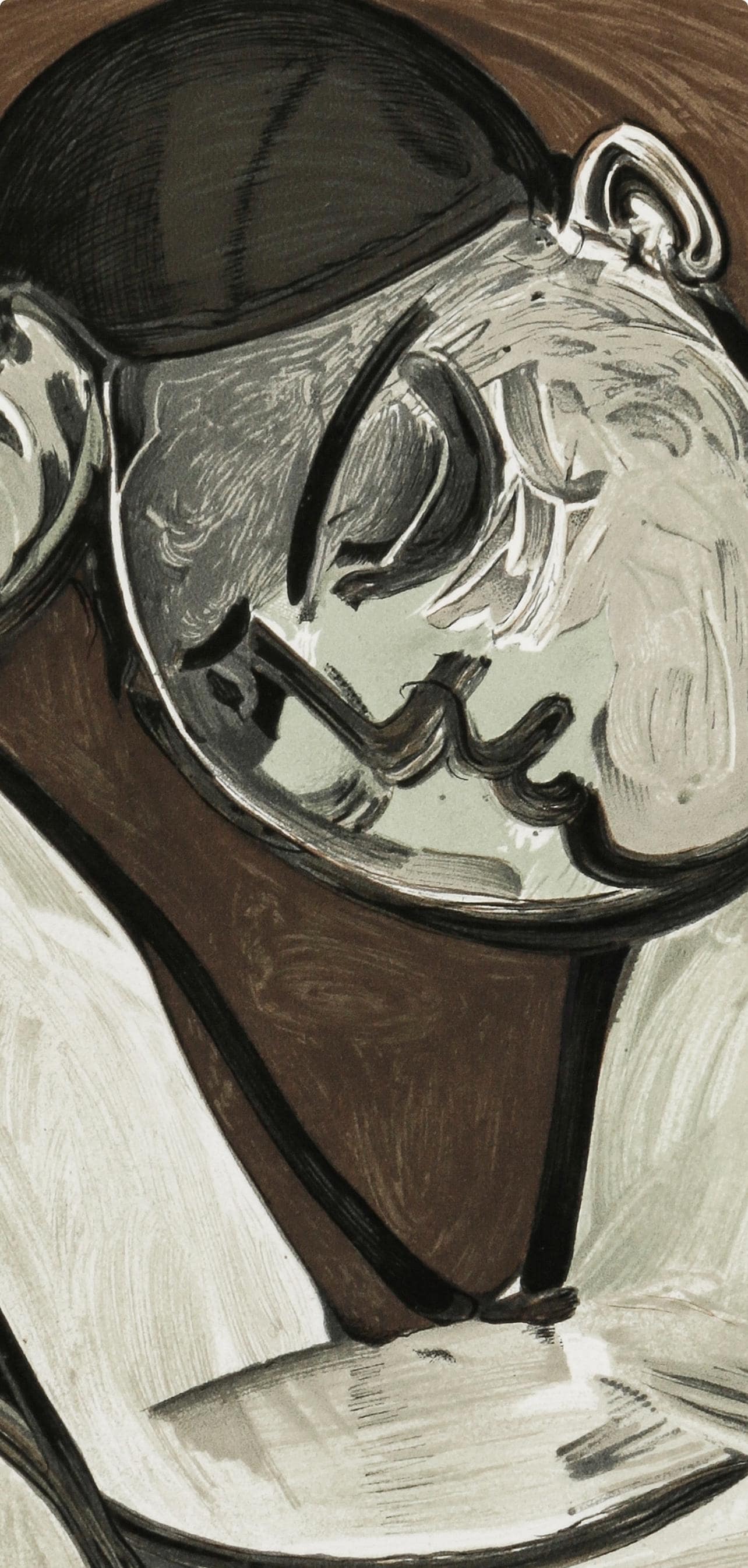 Pablo Picasso, Femme Se Coiffante, Xxe Sicle, Lithograph