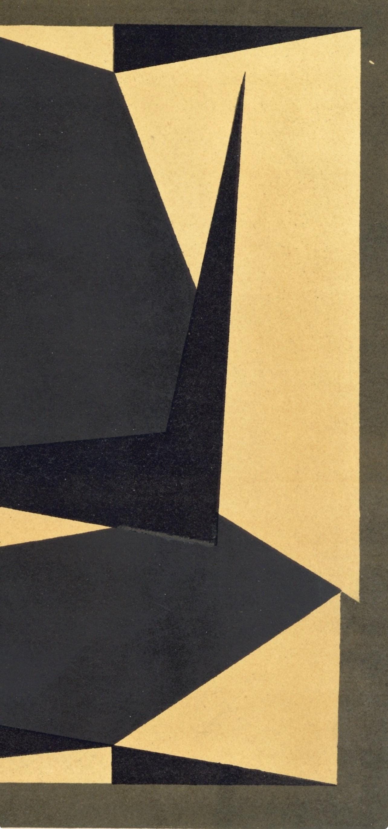 Victor Vasarely, Composition, Xxe Sicle, Lithograph