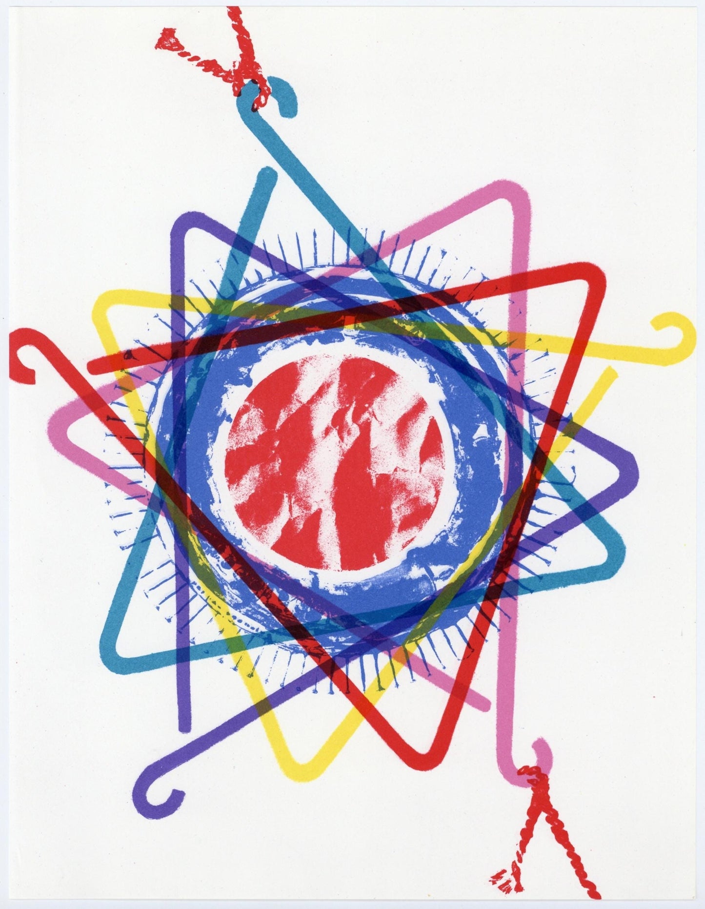 James Rosenquist, Composition, Xxe Sicle, Lithograph