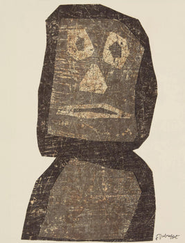 Jean Dubuffet, Le Guerrier (Webel 393), Xxe Sicle, Lithograph