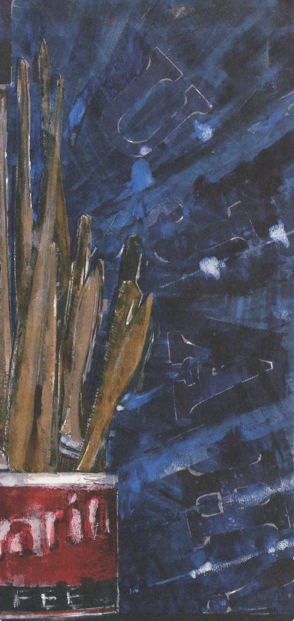 Jasper Johns, Composition, Jasper Johns, 17 Monotypes, Hliogravure