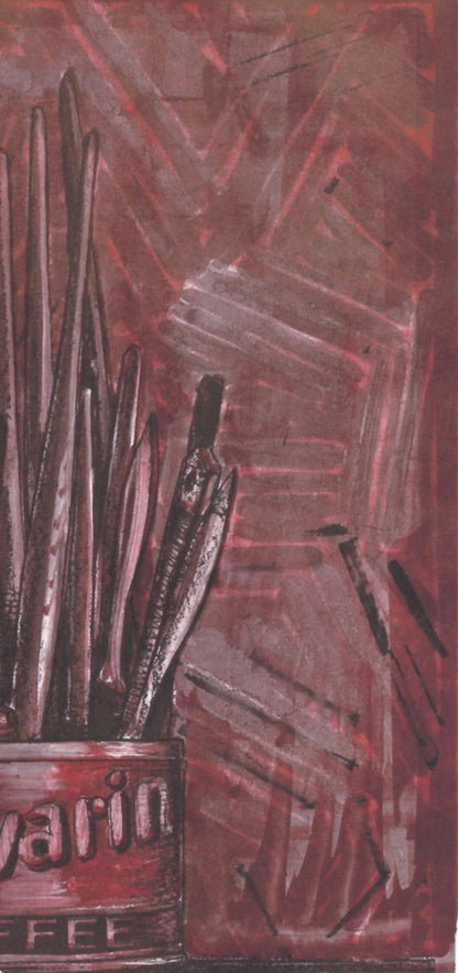 Jasper Johns, Composition, Jasper Johns, 17 Monotypes, Hliogravure