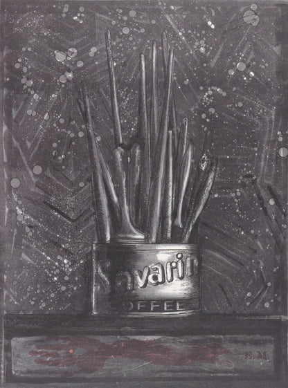 Jasper Johns, Composition, Jasper Johns, 17 Monotypes, Hliogravure