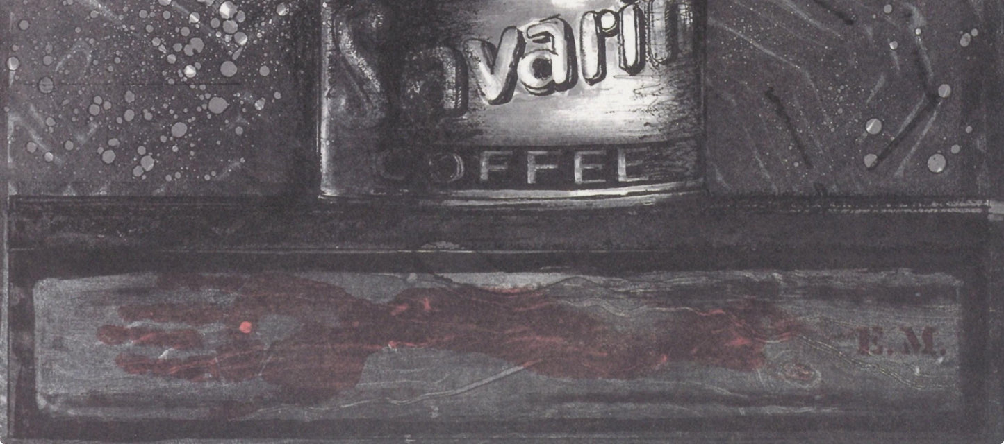 Jasper Johns, Composition, Jasper Johns, 17 Monotypes, Hliogravure