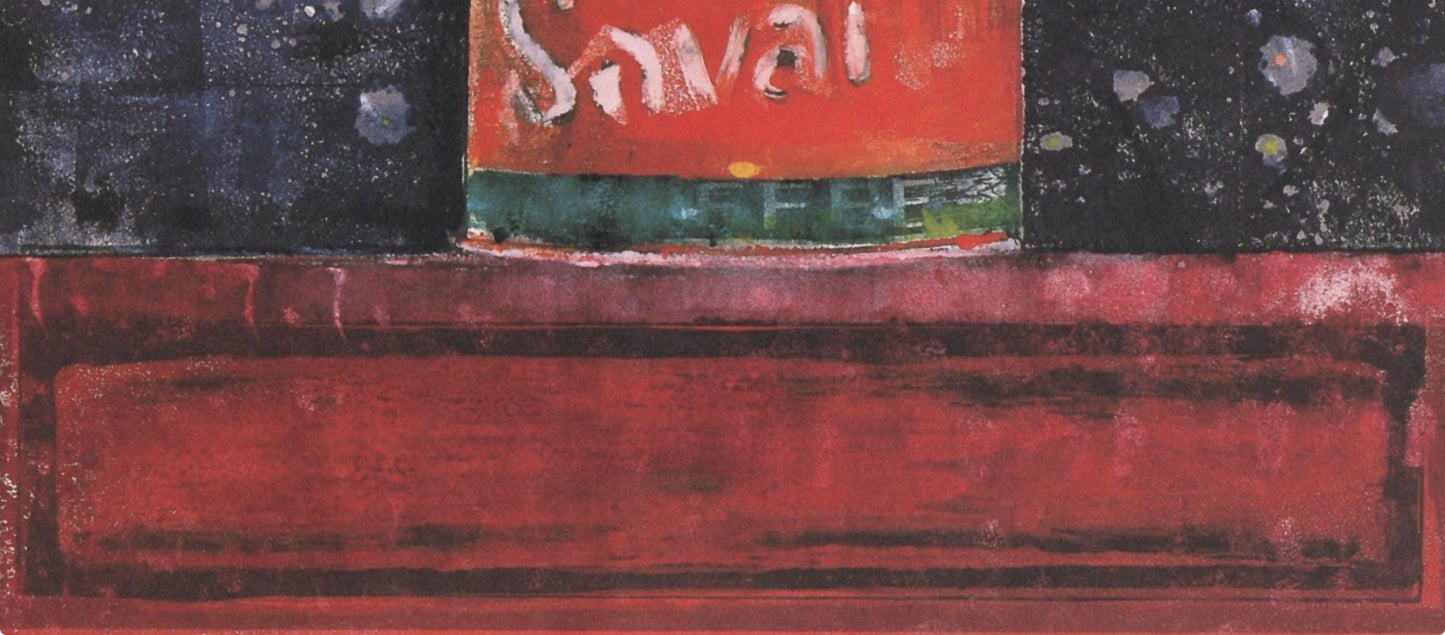 Jasper Johns, Composition, Jasper Johns, 17 Monotypes, Hliogravure