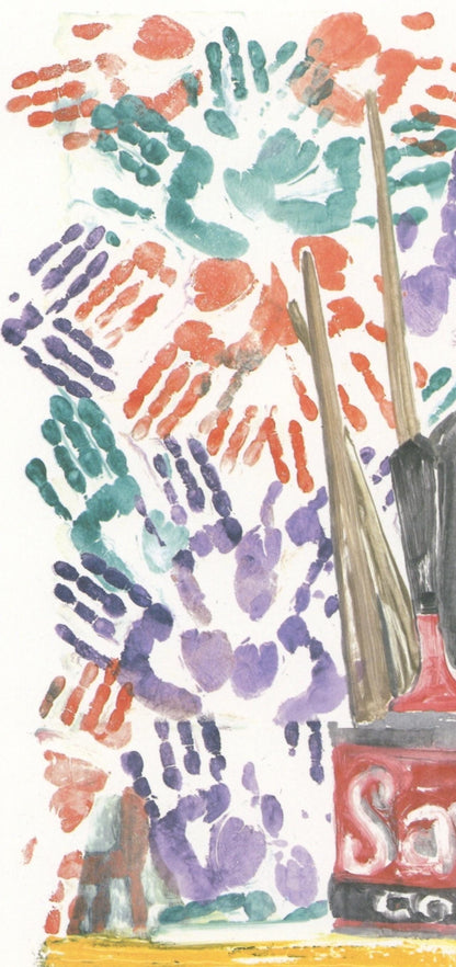 Jasper Johns, Composition, Jasper Johns, 17 Monotypes, Hliogravure