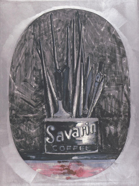 Jasper Johns, Composition, Jasper Johns, 17 Monotypes, Hliogravure