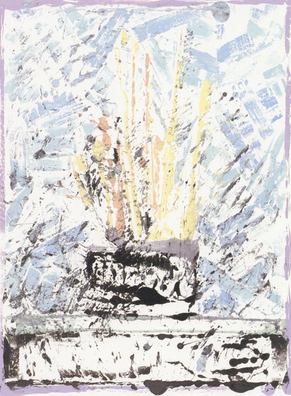 Jasper Johns, Composition, Jasper Johns, 17 Monotypes, Hliogravure