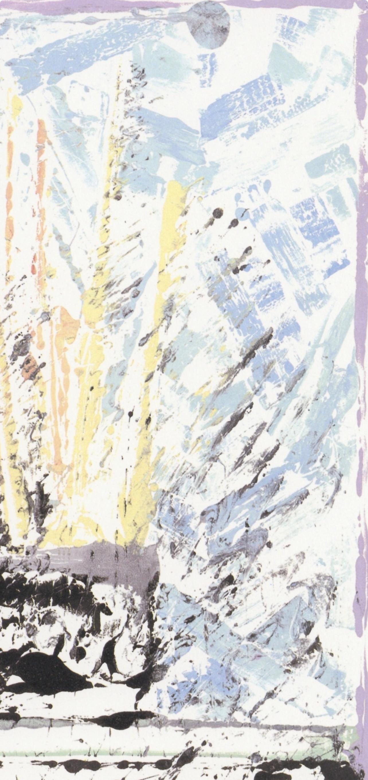 Jasper Johns, Composition, Jasper Johns, 17 Monotypes, Hliogravure