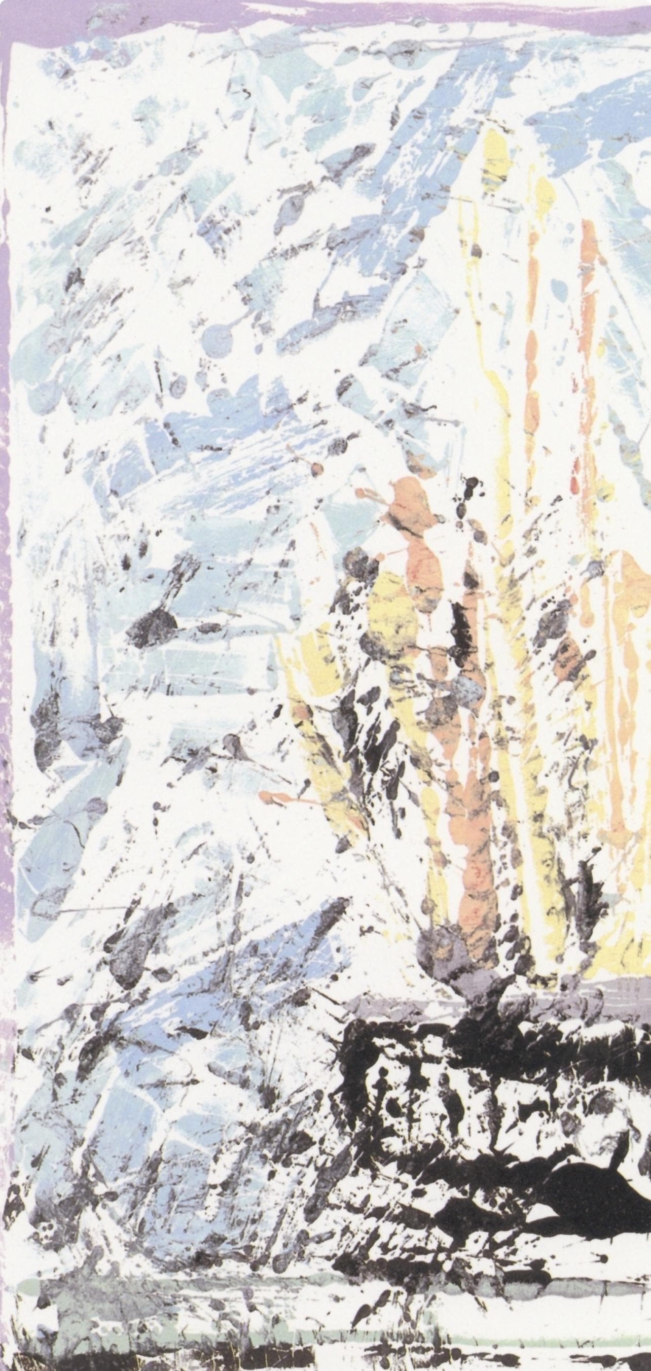 Jasper Johns, Composition, Jasper Johns, 17 Monotypes, Hliogravure