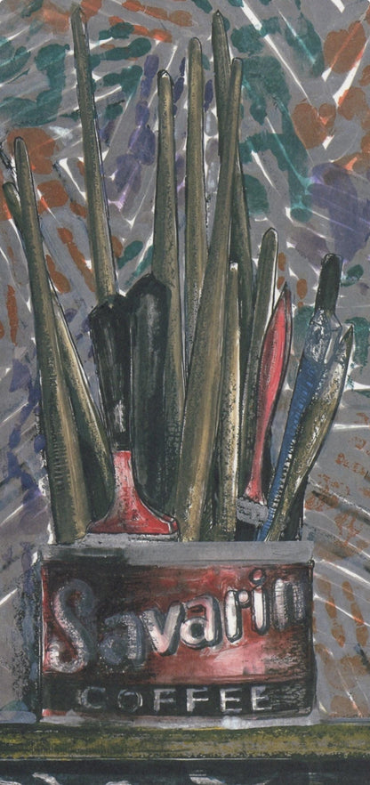 Jasper Johns, Composition, Jasper Johns, 17 Monotypes, Hliogravure
