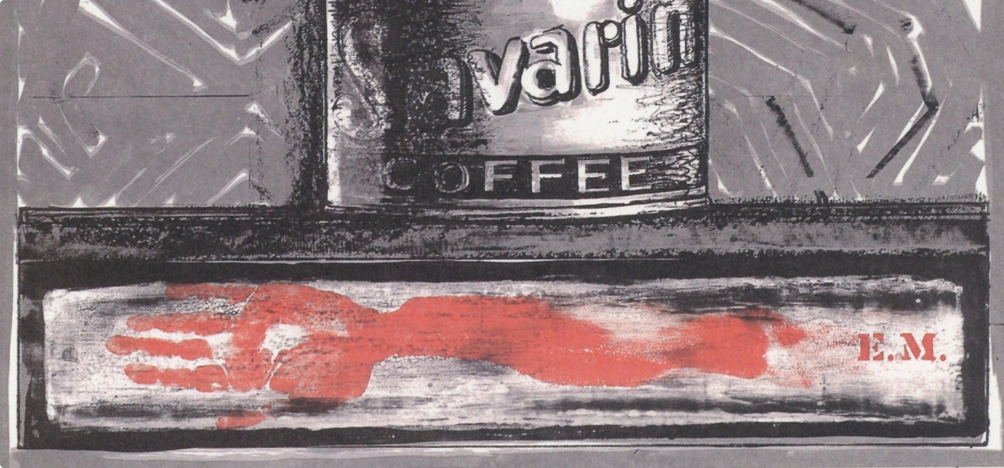 Jasper Johns, Composition, Jasper Johns, 17 Monotypes, Hliogravure