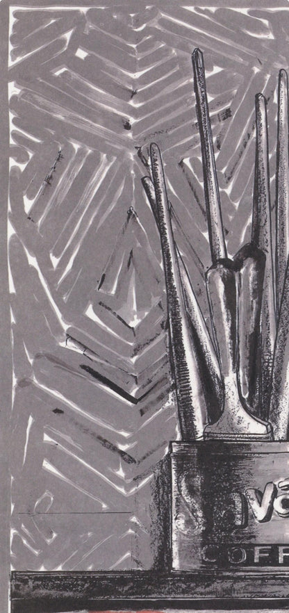 Jasper Johns, Composition, Jasper Johns, 17 Monotypes, Hliogravure