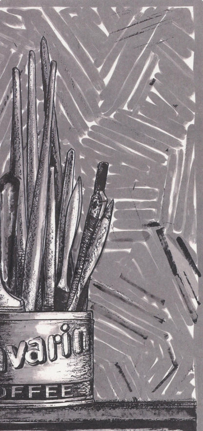 Jasper Johns, Composition, Jasper Johns, 17 Monotypes, Hliogravure